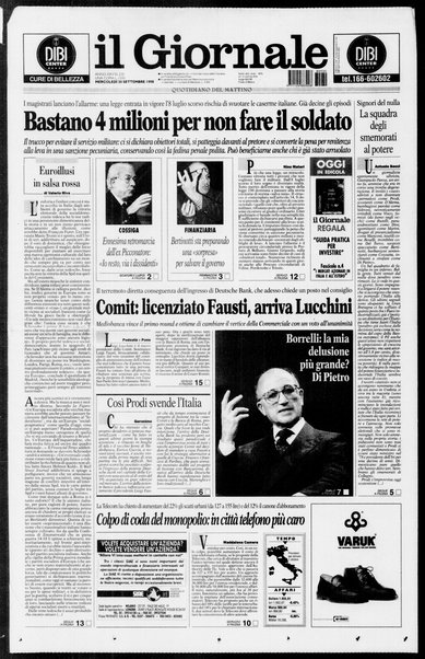 Il giornale : quotidiano del mattino